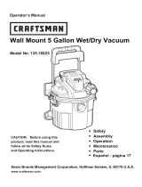 Craftsman 125.16825 User manual