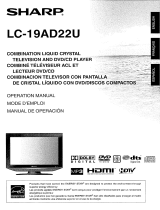 Sharp LC-19DV22U Owner's manual