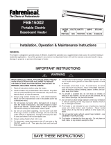 Fahrenheat FBE User manual