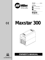 Miller MAXSTAR 300 Owner's manual