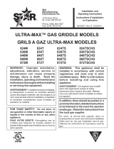 Star Manufacturing Ultra-Max 824TSCHS Operating instructions