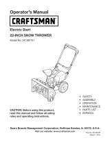 Craftsman 247881701 Owner's manual
