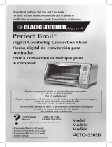 Black & Decker Perfect Broil CTO4550SD User manual
