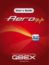 Qbex Aero Style User manual