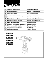 Makita BFT081F Owner's manual