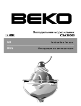 Beko CSA36000 Datasheet