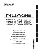 Yamaha NUAGE I/O Nio500-A16 User manual