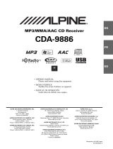 Alpine CDA-9886 User manual