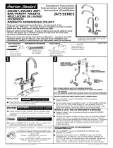 American Standard 2475 Series User manual