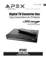 Apex Digital DT502 User manual