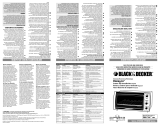Black & Decker CTO7000-CTO8100 User manual