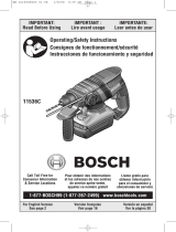 Bosch 11536C User manual