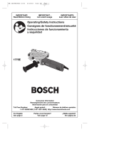 Bosch 1775E User manual
