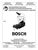 Bosch 3814 - 14 Inch Abrasive Cut User guide