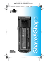 Braun Shave & Shape User manual