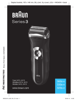 Braun 360s-4, 330s-4, 320s-4, Series 3 User manual