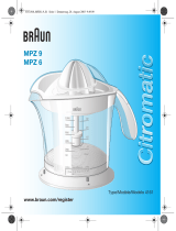Braun 4161 User manual