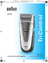 Braun 4775 User manual