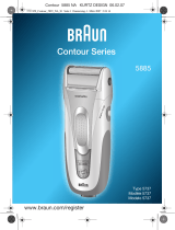 Braun 5885, Contour Series User manual