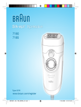 Braun 7180,  7185,  Silk-épil Xpressive User manual