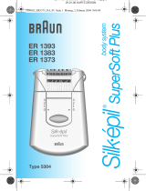 Braun ER1393, ER1383, ER1373, Silk-épil SuperSoft Plus User manual