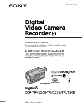 Sony DCR-TRV320E User manual