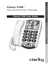 Clarity P300 User manual