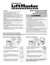 Chamberlain LiftMaster Professional Security+ 376LMC User manual