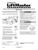Chamberlain LiftMaster Professional Security+ 371LMC User manual
