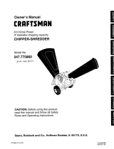 Craftsman 247775860 User manual