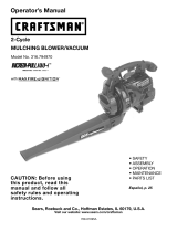 Craftsman INCREDI.PULL 316.794970 User manual