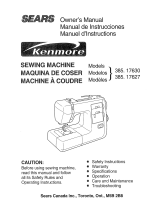 Kenmore 38517627 User manual
