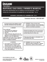 Ducane Ducane Meridian 32 inch 5-burner NG User manual