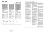 Eclipse - Fujitsu Ten CD1200 User manual