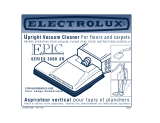 Electrolux Epic 3500 SR User manual