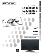 Emerson LC320EM9 User manual