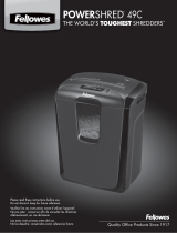 Fellowes 49C User manual