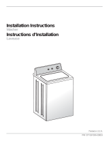 Frigidaire FTW3014KW - 3.0 cu. Ft. Washer User manual
