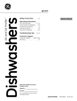 GE PDW7880PSS User manual