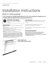 GE Built-In Dishwasher User manual