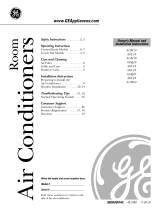 GE AGV24DC User manual