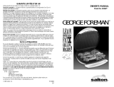 George Foreman GR36VT User manual