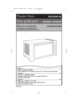 Hamilton Beach 31150 - Convection Oven User manual