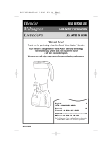 Hamilton Beach 50754 - WaveStation Dispensing Blender User manual