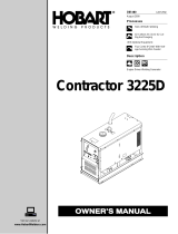 Hobart Welding Products CONTRACTOR 3225D User manual
