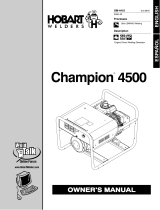 HobartWelders CHAMPION 4500 User manual
