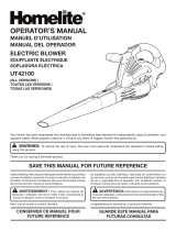 Homelite ut42100 User manual