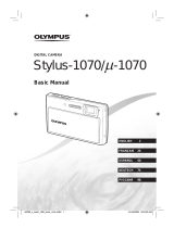 Olympus µ-1070 User manual
