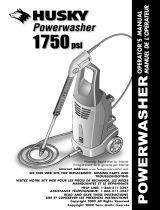 Husky Powerwasher 1750C User manual