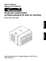 Kenmore 580.75080500 User manual